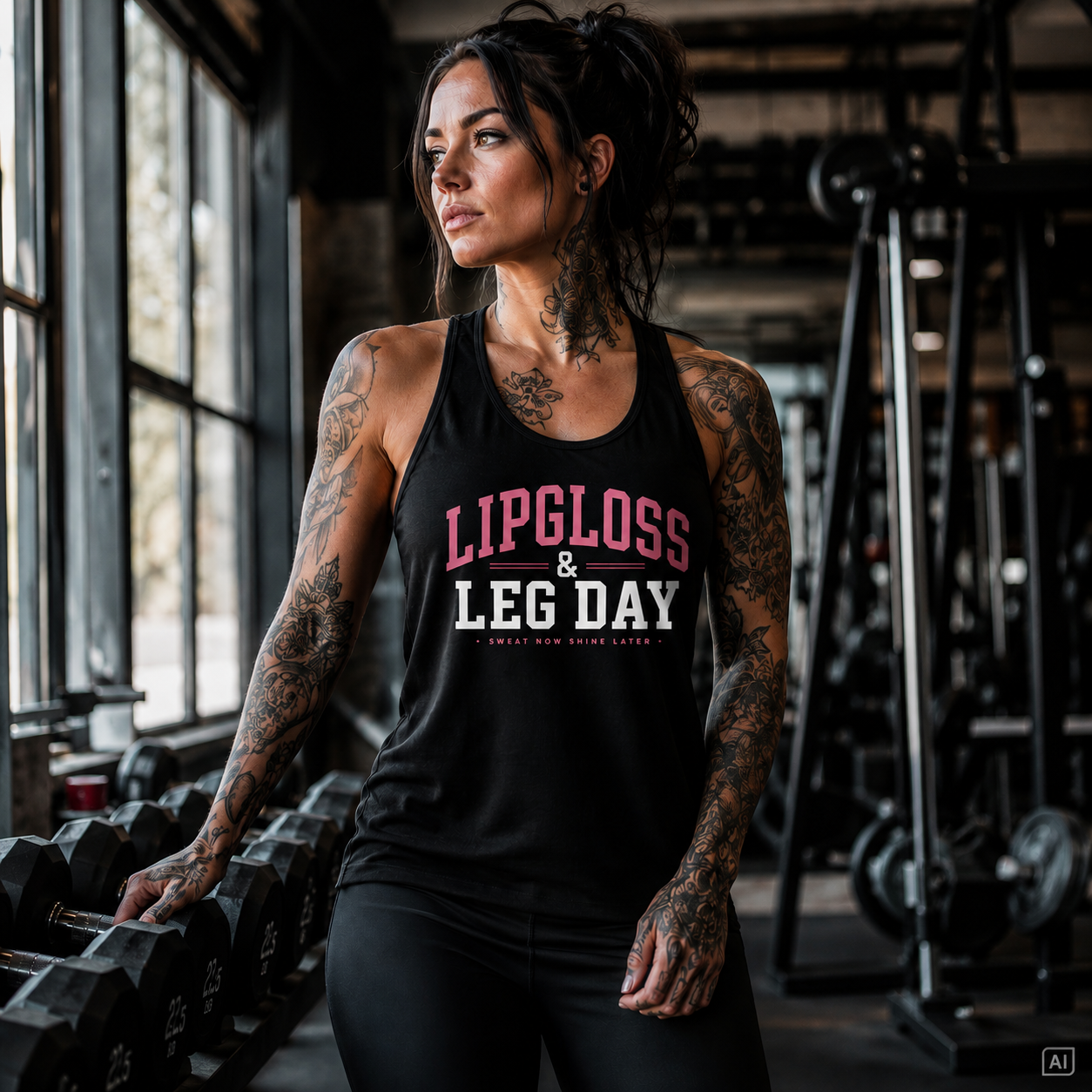 Lipgloss & Leg Day Damen Tank ♀