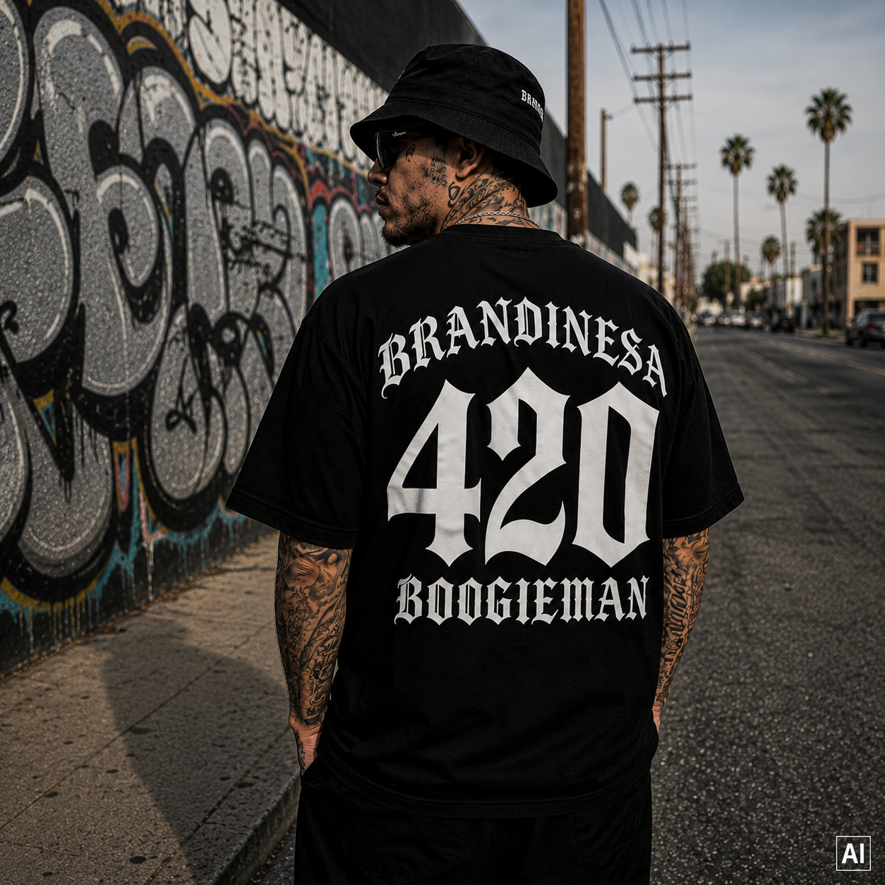 BRANDINESA 420 BOOGIEMAN T Shirt