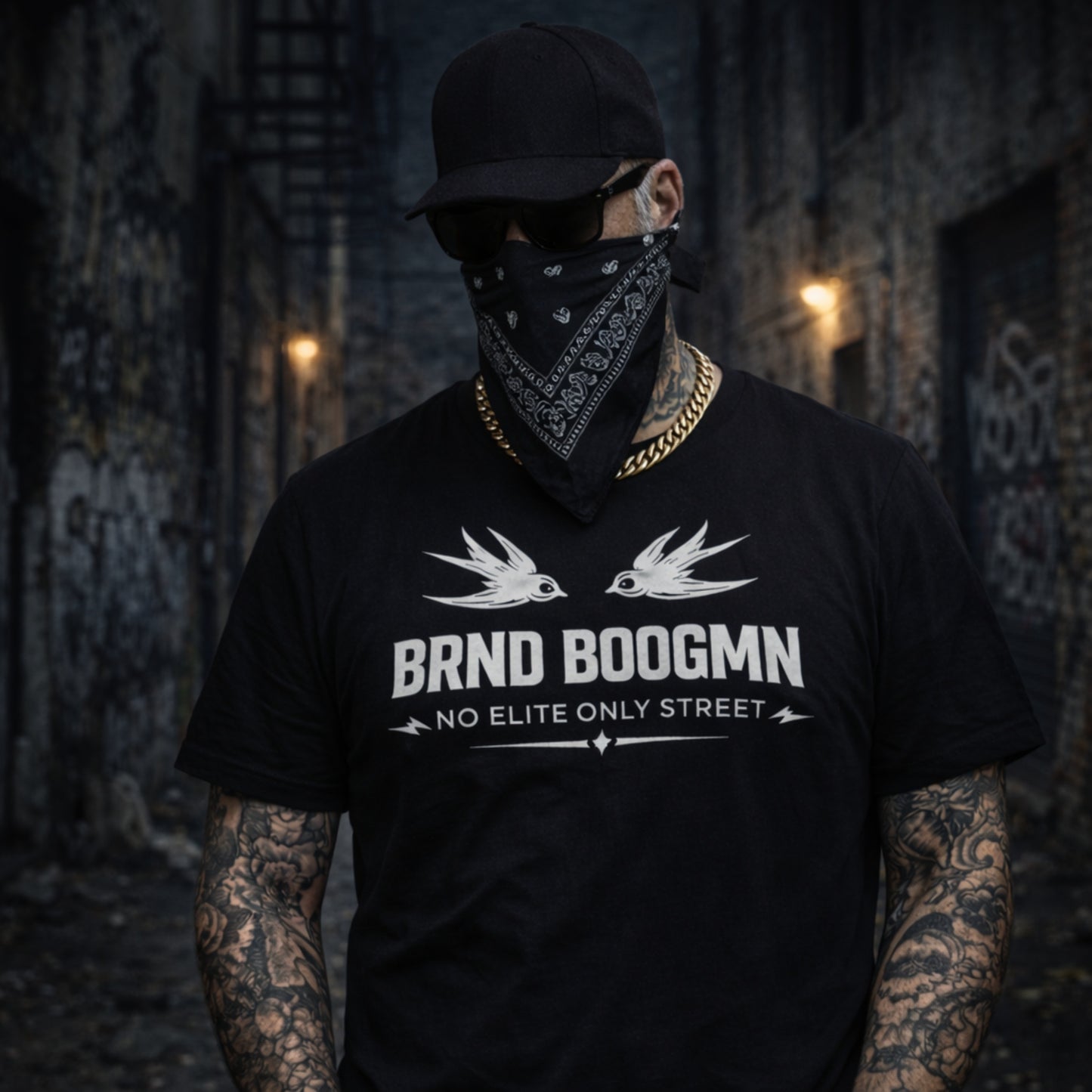 BRND BOOGMN Signature Logo Shirt