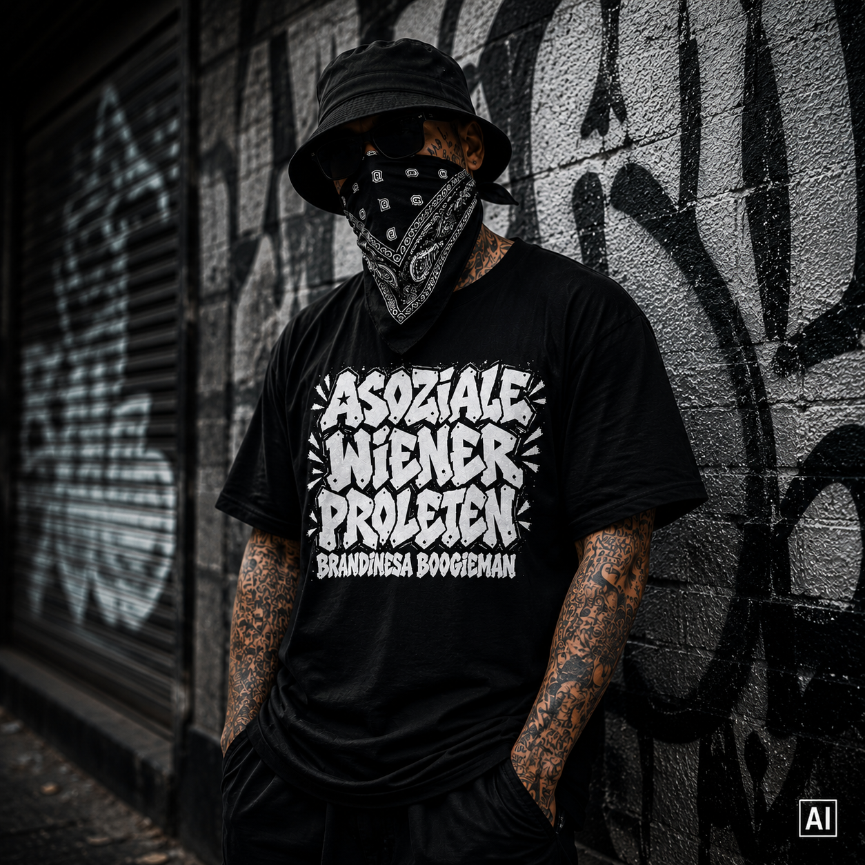 Asoziale Wiener Proleten T-Shirt